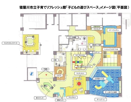 1階の平面図