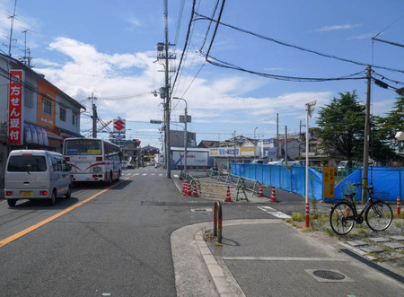 高柳住宅跡地整地-1