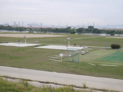 水が引いた5