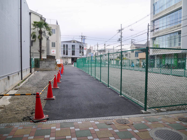 東大利町 仮歩道2020年12月-8